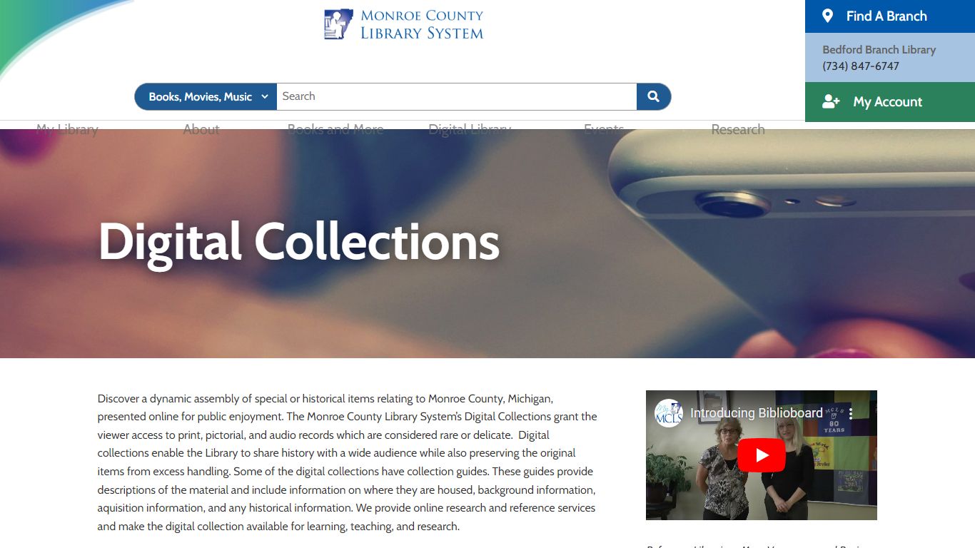 Digital Collections | Monroe County Library System